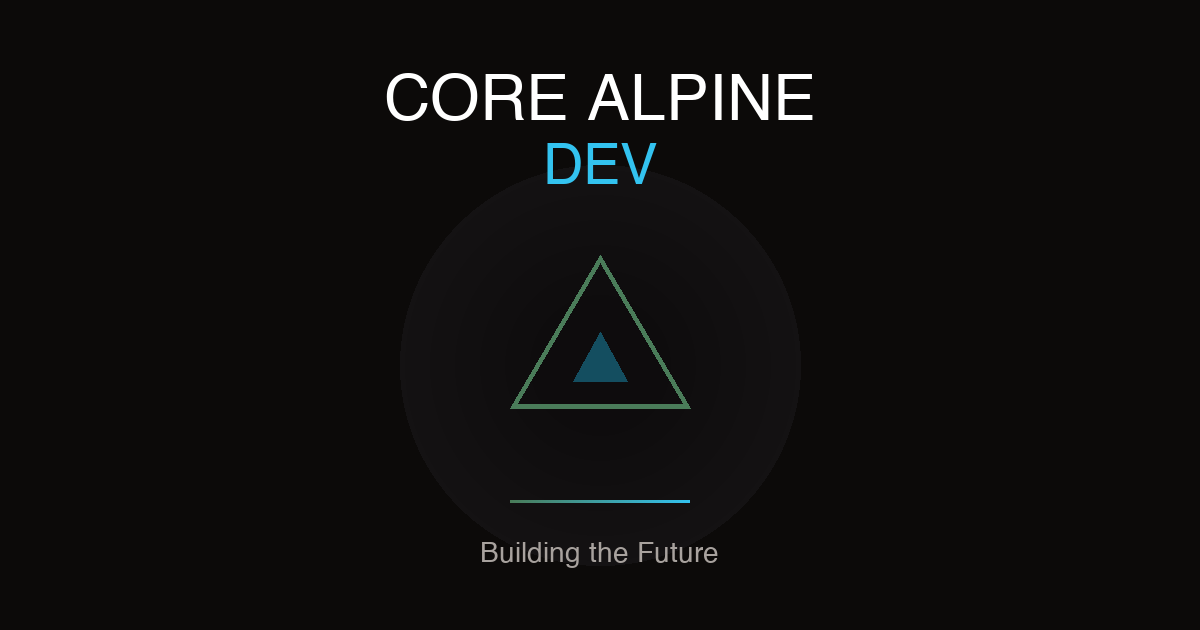 Core Alpine Dev